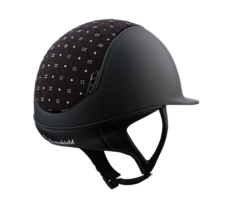 Samshield 2.0 Shadowmatt Black - Royal Flower Swarovski-1